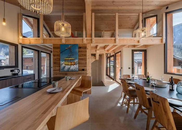 Avec Jacuzzi Et Animaux Admis, Vue Mont-blanc - Fr-1-343-259 * Chamonix