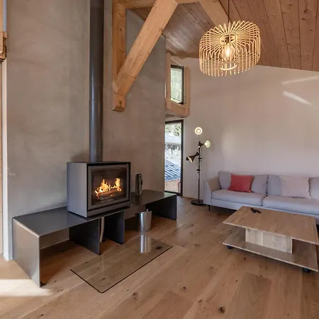 Avec Jacuzzi Et Animaux Admis, Vue Mont-blanc - Fr-1-343-259 Domek alpejski Chamonix