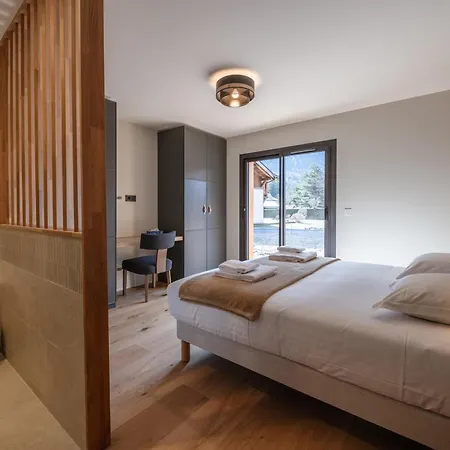 Avec Jacuzzi Et Animaux Admis, Vue Mont-blanc - Fr-1-343-259 Шале Шамони