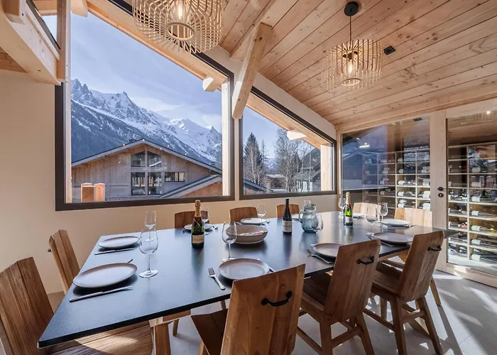 Avec Jacuzzi Et Animaux Admis, Vue Mont-blanc - Fr-1-343-259 Chamonix