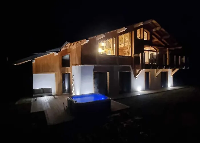 Avec Jacuzzi Et Animaux Admis, Vue Mont-blanc - Fr-1-343-259