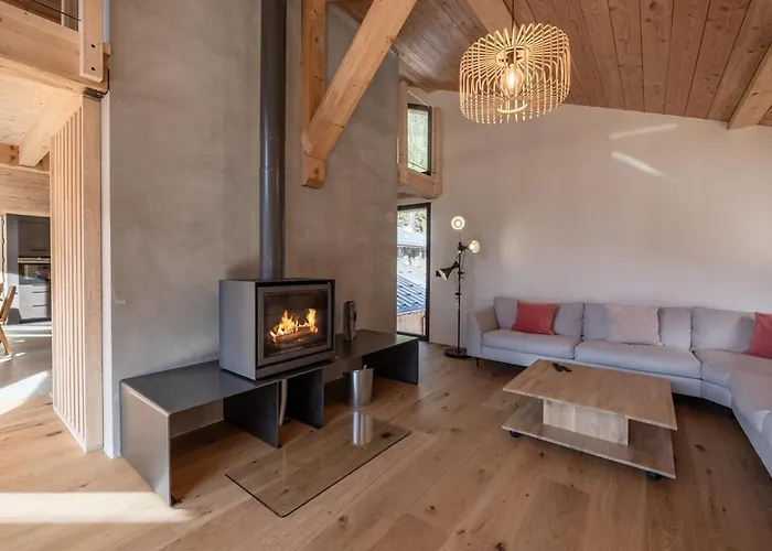 Avec Jacuzzi Et Animaux Admis, Vue Mont-blanc - Fr-1-343-259 Domek alpejski Chamonix