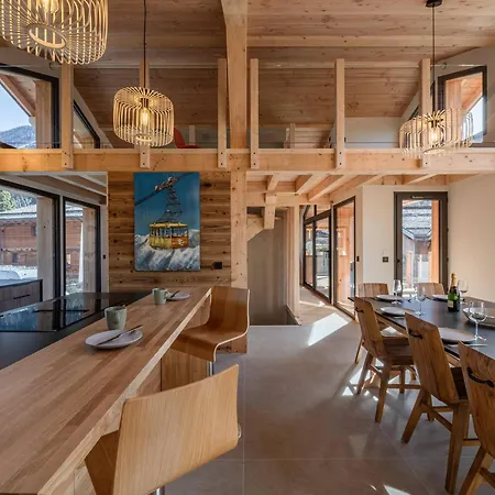 Horská chata Avec Jacuzzi Et Animaux Admis, Vue Mont-blanc - Fr-1-343-259